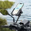 Support de téléphone rembourré pour rétroviseur de moto - Voir les images du produit 2