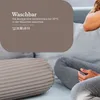 Nackenrolle XXL ( 70x20cm ) - Hellbraun - Cord Optik, Produktbild-Vorschau 8