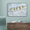 MuchoWow® - Leinwandbilder - Vogel - Kohlmeise - Winter - Produktbild-Vorschau 4
