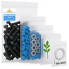 500x sacchetti di plastica sigillabili con chiusura a zip, Anteprima dell’immagine prodotto 1