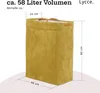 Lycce Wäschekorb Cord – faltbar, waschbar & perfekt für Produktbild-Vorschau 3