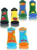 Sesto Senso Happy Socken Uni – Bunte Baumwoll-Sneakersocken Produktbild-Vorschau 2