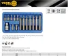 Torx E Profil Bitsatz Nuss Einsätze Ratsche Bit Set 15 tlg Produktbild-Vorschau 3