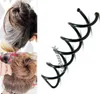 Clip per capelli a vite SPIN PINS per chignon veloci, nero, Anteprima dell’immagine prodotto 1