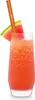 HALM Trinkhalme aus Glas, NEON Orange, 6 wiederverwendbare Produktbild-Vorschau 3