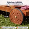 CASARIA® Carrello da Cucina Portavivande in Legno di Acacia Anteprima dell’immagine prodotto 15