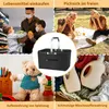 Einkaufskorb, Picknickkorb, Tragekorb, 30L Faltbar Produktbild-Vorschau 6