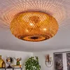 Decollatura moderne Deckenlampe aus Metall/Bambus/Holz in Produktbild-Vorschau 9