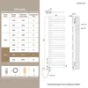 S'AFIELINA 1599x500 mm Elektryczna suszarka łazienkowa do Podgląd zdjęcia produktu 3