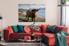MuchoWow® Poster Schottische Highlander - Bergen - Meer Produktbild-Vorschau 2