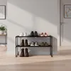 Étagère à chaussures Relaxdays, 3 niveaux, système Voir les images du produit 3