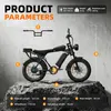 Vélo électrique X5 tout-terrain, pneus larges, 48V 15Ah, Voir les images du produit 9