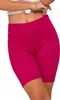 Radlerhose Kurze Tights Leggings Gerippt Modische Farbe Produktbild-Vorschau 2