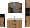 Vicco Badmöbel-Set Irma, 5 Teile, Anthrazit/Artisan Produktbild-Vorschau 2