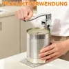 Tischdosenöffner aus Edelstahl, manueller Dosenöffner in Produktbild-Vorschau 2