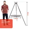 Otočný gril 180 cm - Grilovací rošt ze surové oceli 70 cm Náhled obrázku produktu 6