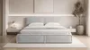 MOEBLO Polsterbett Bett 04 – Doppelbett mit Cord Bezug, Produktbild-Vorschau 1