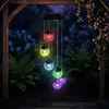 LED solárne vetelné svetlo - 6 farieb Záhradné dekoračné Náhľad obrázku produktu 13