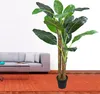 Bananier Plante Artificielle Artificiel avec Pot 190cm Bois Voir les images du produit 2