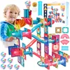 Klocki magnetyczne 3d świecące konstrukcyjne edukacyjne 125 Podgląd zdjęcia produktu 1