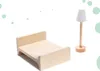 Casa delle bambole in legno Lulilo Floro boho LED Anteprima dell’immagine prodotto 4