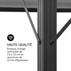 Blumfeldt Pergola Aluminium Polycarbonate 3x4m, Pergola Voir les images du produit 8