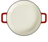 Flache Gusseisen-Auflaufform – 2,3 l – rotes Ombre Produktbild-Vorschau 7