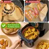 4 Sets Magnete für Airfryer Backpapier, Silikon Magnetische Produktbild-Vorschau 6