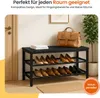 Goliving Schuhregal - Flurbank - Industriell - 80x30x45 - Produktbild-Vorschau 2