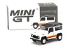 Land Rover Defender 90 Wagon bílá - Mini GT 1:64 Voir les images du produit 7