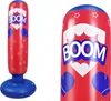 Nafukovací boxovací pytel červený/modrý 125cm Náhled obrázku produktu 1