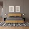 Holzbett Doppelbett 160x190cm mit gerader Kopfteil Demas D Produktbild-Vorschau 3