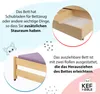 KEF Lena Etagenbett Kinder Etagenbett 3 Personen Holz Produktbild-Vorschau 5
