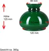 Lampenglas Petroleumglas Ersatzglas  Ø 120mm Grün Produktbild-Vorschau 2