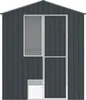 vidaXL Ptačí klec antracitová 215 x 210 x 247 cm Náhled obrázku produktu 5