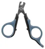 Ciseaux à griffes 8 cm gris foncé/bleu Voir les images du produit 7