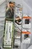 Several Stihl product packages are laid out on a white and light gray surface. Produktbild-Vorschau