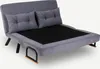 2-místná pohovka Sando 2-Seater - Grey, Šedá Náhled obrázku produktu 3