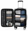 Set di valigie da viaggio Aga Travel MR4676 Grigio chiaro Anteprima dell’immagine prodotto 6