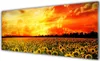 Acrylglasbilder 125x50 Wandbild Druck Wiese Sonnenblumen Produktbild-Vorschau 1