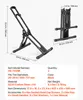 VEVOR - 2 supporti pieghevoli per biciclette, autoportanti, Anteprima dell’immagine prodotto 7