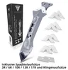 STAHLWERK Silikon-Fugenwerkzeug 5-in-1 Silikon-Spachtel | Produktbild-Vorschau 3