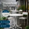 Beautissu Bistrotisch Bistroni WP Ø80xH70cm Weiß Produktbild-Vorschau 3