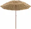 vidaXL Strandparasol 255 x 255 x 255 cm Polyester und Stahl Produktbild-Vorschau 1