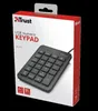 Trust 22221 Numerische Tastatur Laptop / PC USB Schwarz Produktbild-Vorschau 9