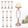 10 Pcs Blumenständer 44.5cm Kerzenständer Metallblumenvase Produktbild-Vorschau 2