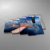 Bild auf Leinwand - Leinwandbild - Segelflugzeuge fliegen Produktbild-Vorschau 2