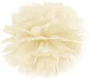 POMPOM DI CARTA 35 cm - CREMA Anteprima dell’immagine prodotto 1
