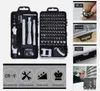 A collage of images showing a precision screwdriver set and its features. Produktbild-Vorschau