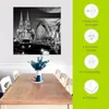 ARTland Glasbild Kölner Dom_schwarz-weiß Größe: 125x50 cm Produktbild-Vorschau 3
